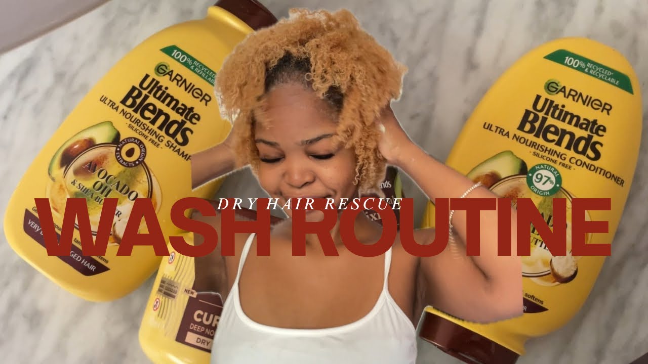 My Hair Wash Routine | Garnier Ultimate Blends Avocado Range saves my hair everytime