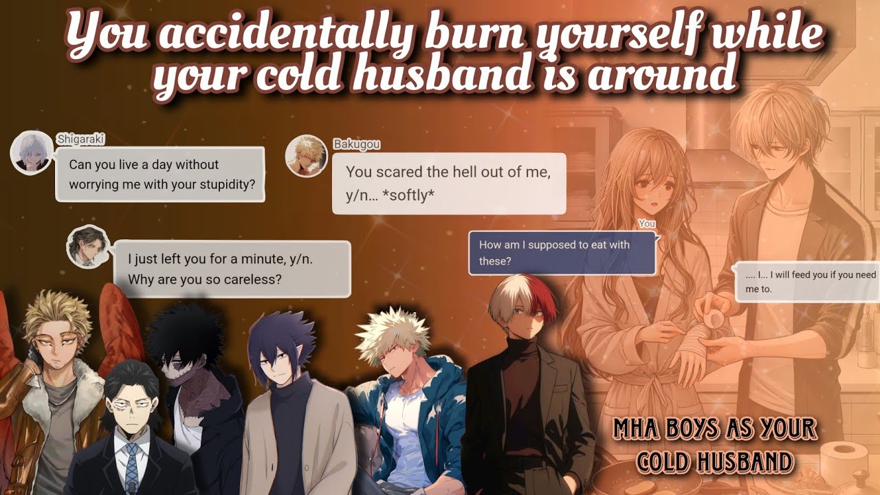 You accidentally burπ yourself while your cold husband is around || [MEMBER SHOUTOUT]