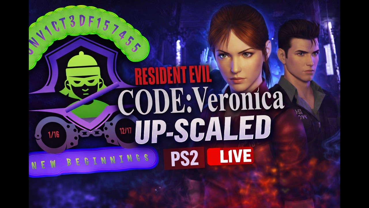 Resident Evil Code Veronica PS2 | Upscaled Nightmares in HD 🔥 Survival Horror Returns