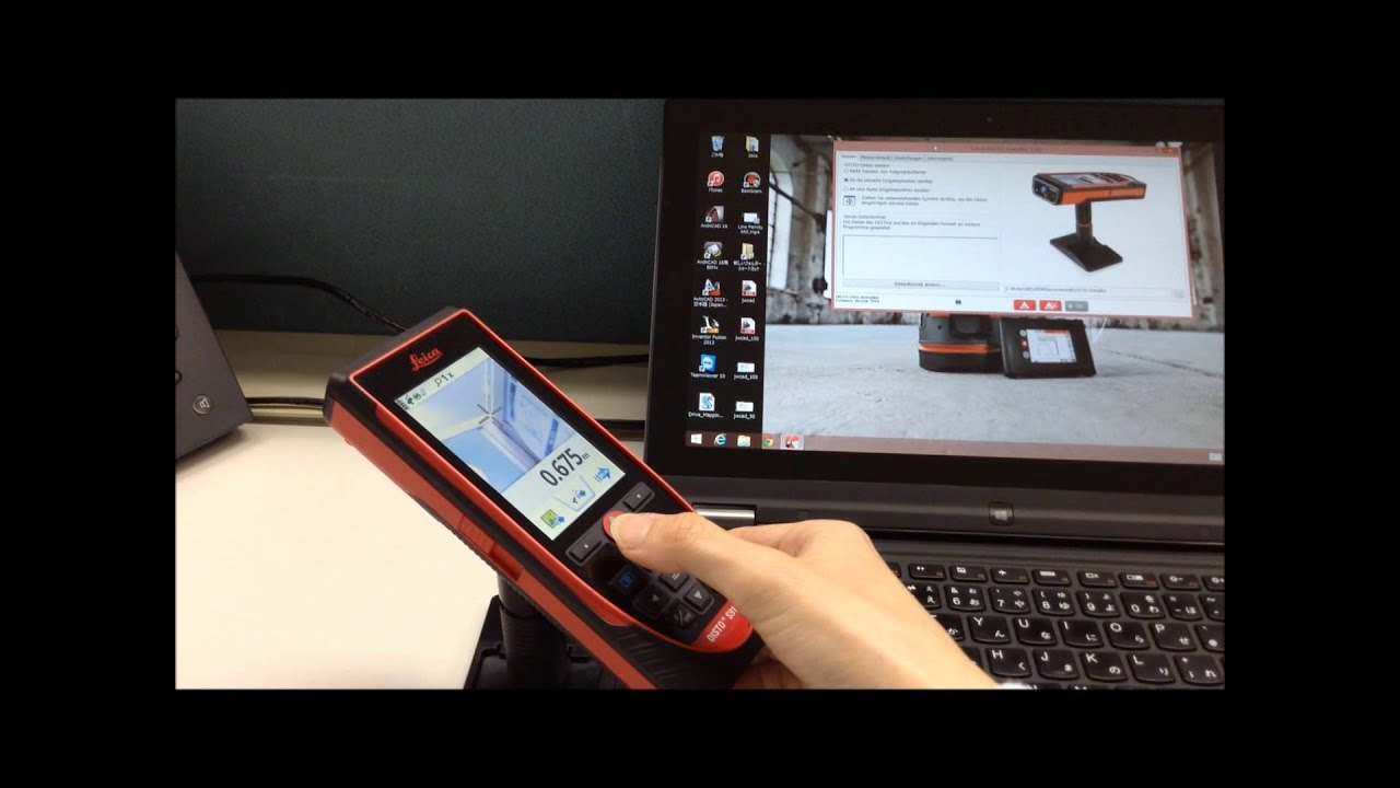 Laser Distancemeter DISTO S910: Windows 8.1 / disto transfer / photo transfer