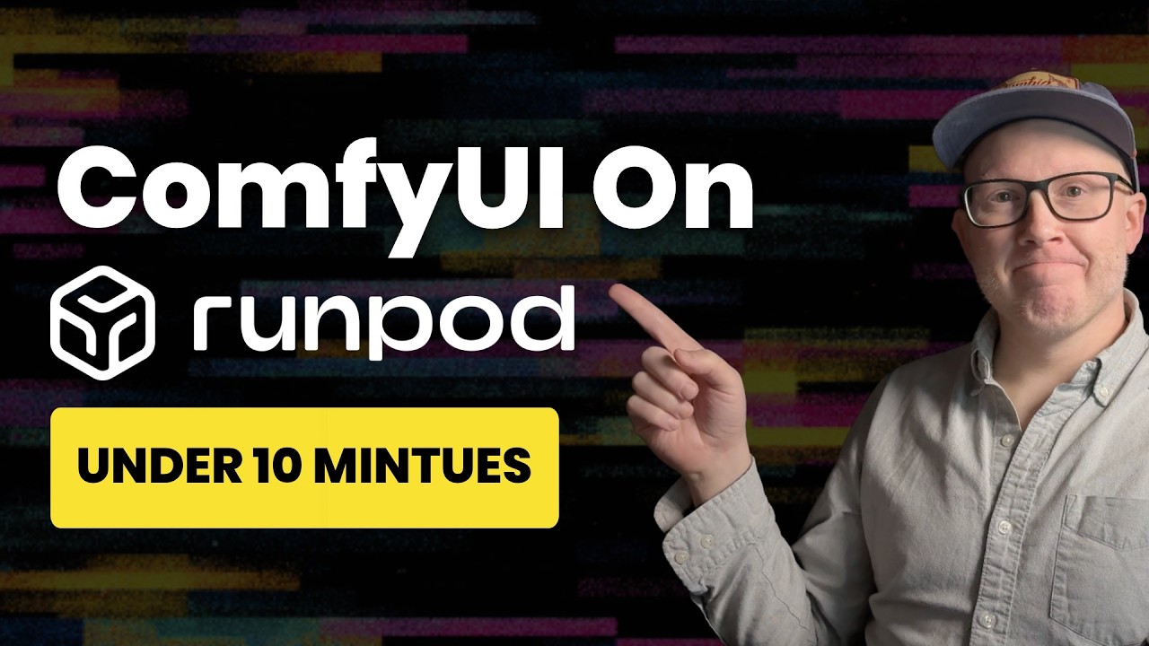 Как запустить ComfyUI на RunPod: создайте свой первый образ менее чем за 10 минут