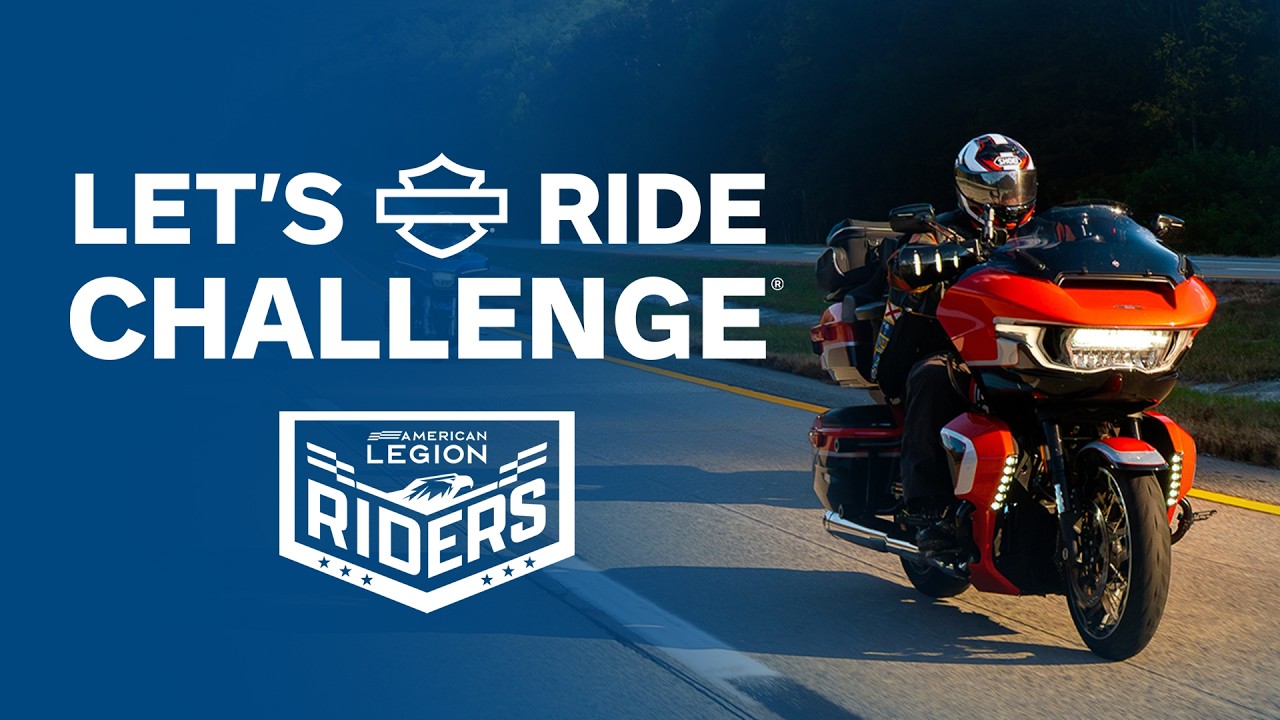 American Legion Riders encouraged to join the Harley Davidson 2026 Let's Ride Challenge