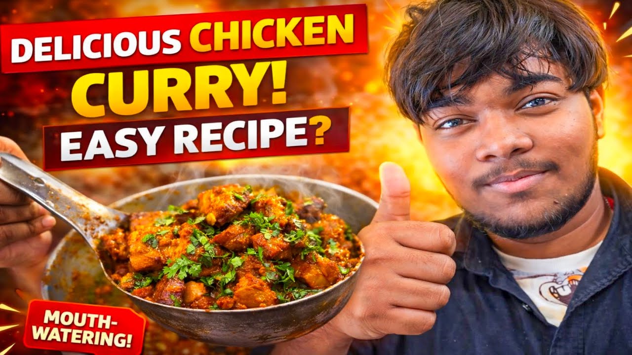 Sunday का Special Chicken Curry 😋 | झारखंडी देसी चिकन करी || Krish Mahato Official 