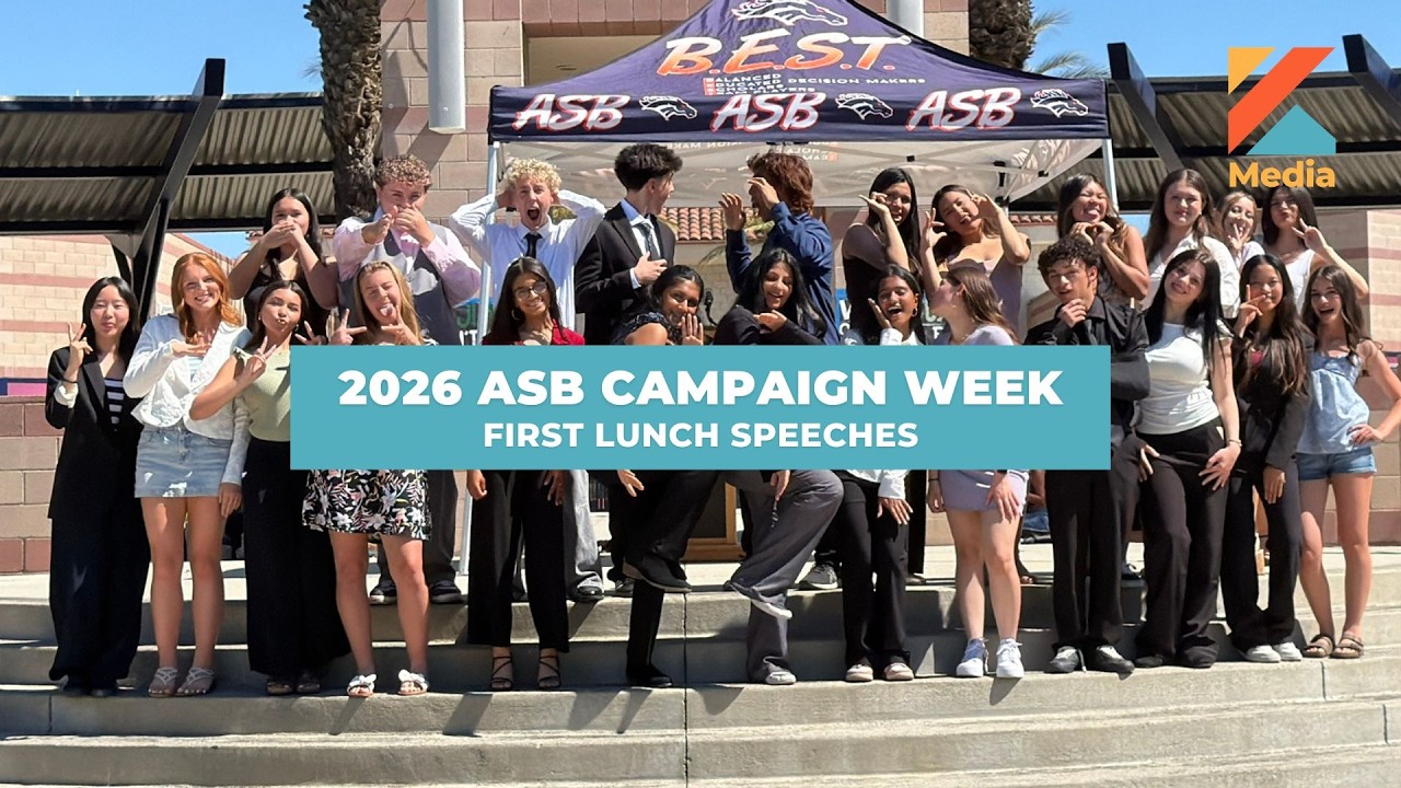 ERHS ASB 2026 Campaign Week - First Lunch Speeches