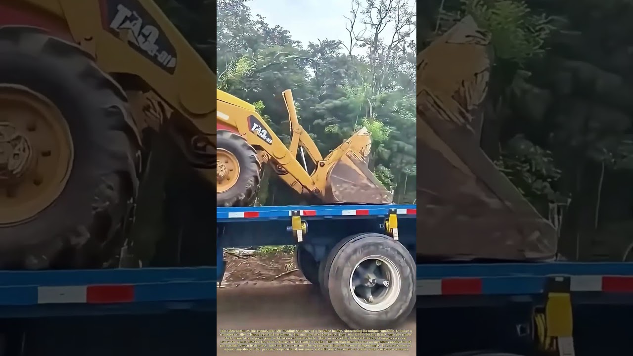 Self-Loading Acrobatics: The Physics-Defining Maneuver of a Backhoe Loader