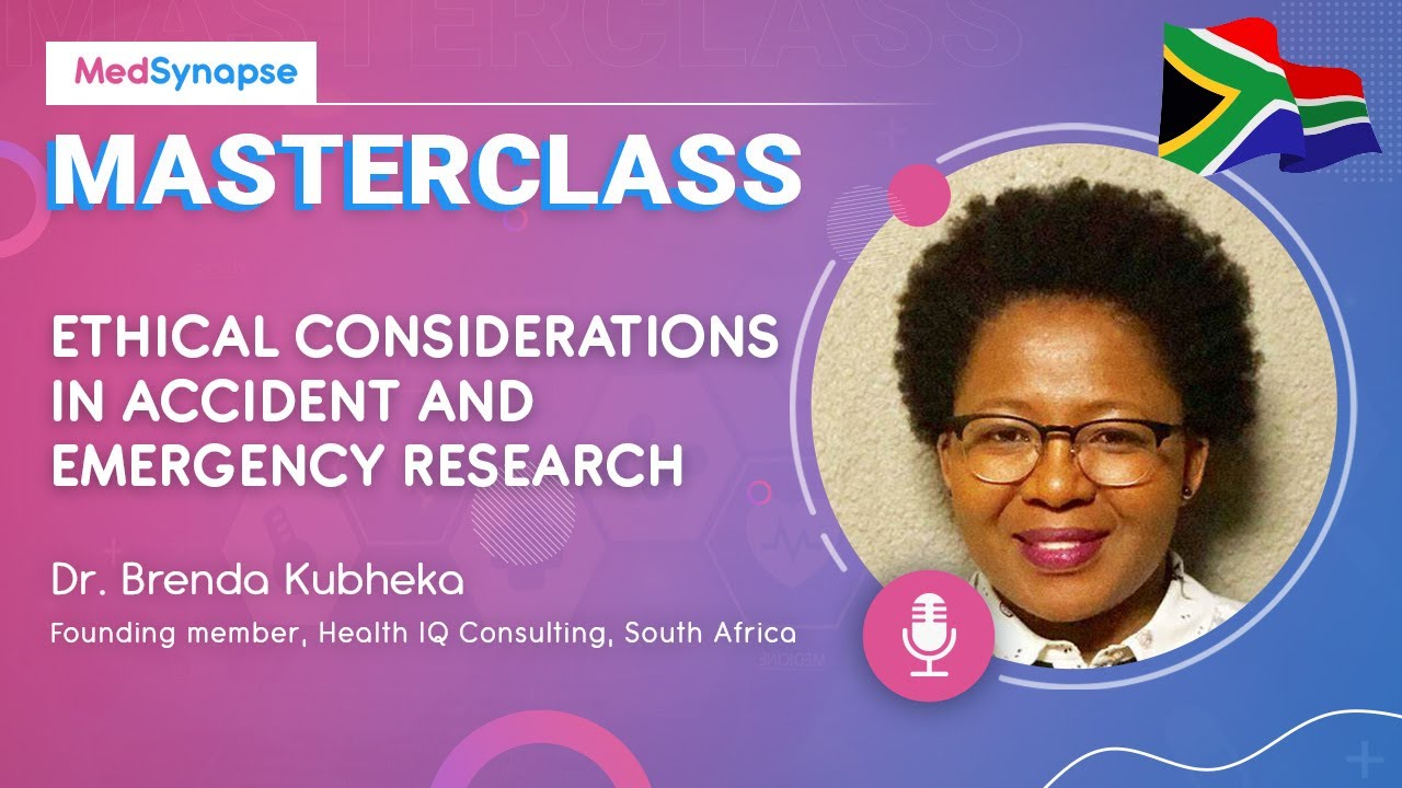MasterClass on Ethical Considerations in Accident and Emergency Research