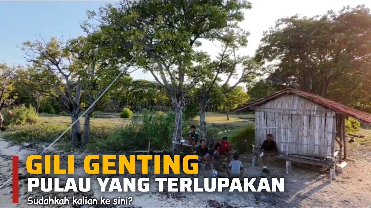 Pulau Gili Genting: Ketika Darat Sempit Laut Menjadi Rumah!