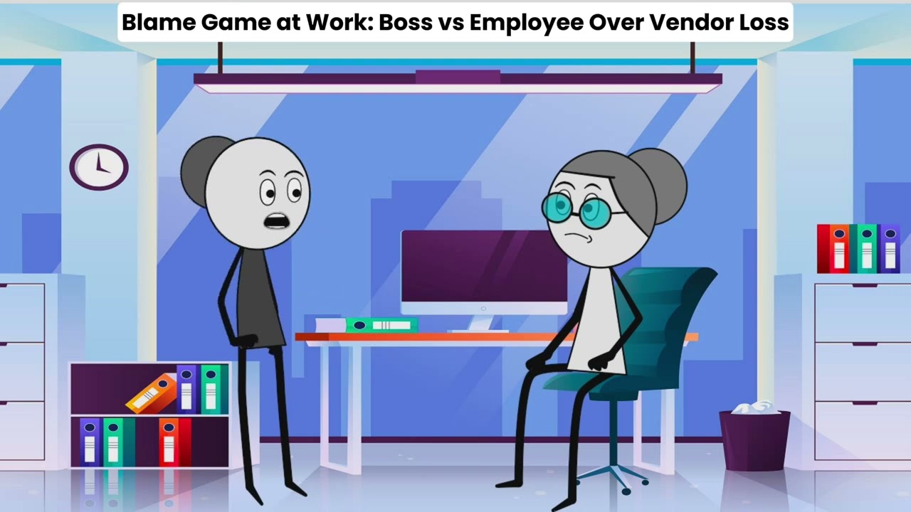 Blame Game at Work: Boss vs Employee Over Vendor Loss