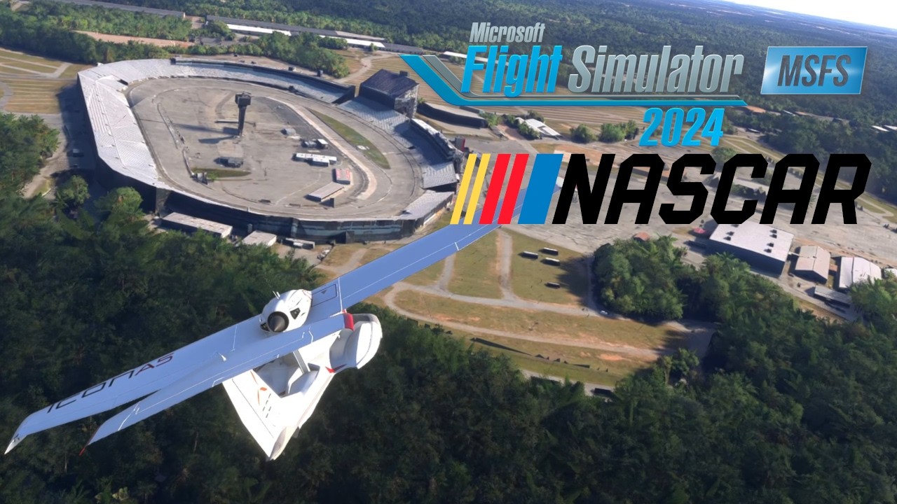 Microsoft Flight Simulator 2024 | All NASCAR Tracks