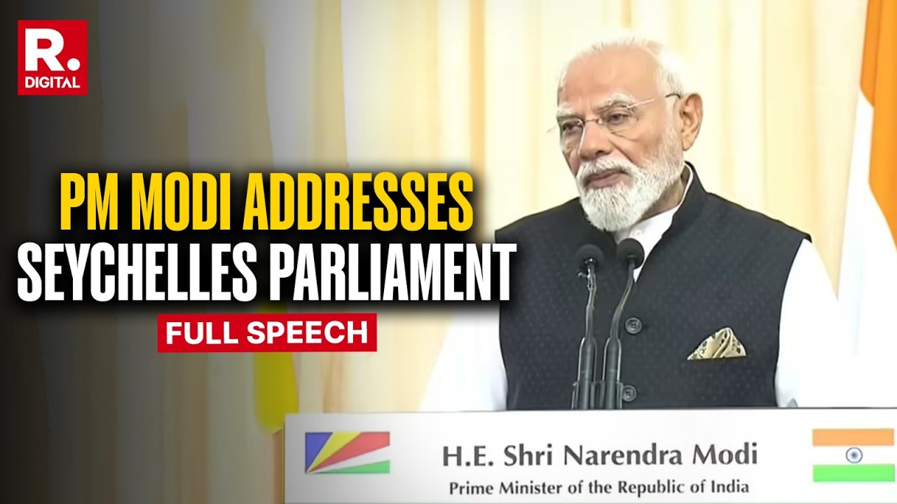 PM Modi Makes History As 1st Indian Prime Minister To Address Seychelles Parliament