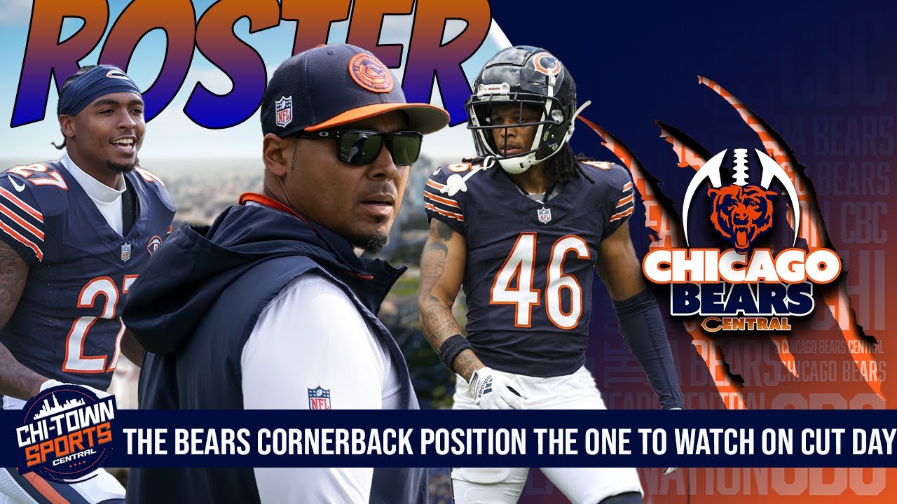 The Cornerback Position Is The Bears Most Interesting As Cut Day Looms | Teven Jenkins & Nate Davis