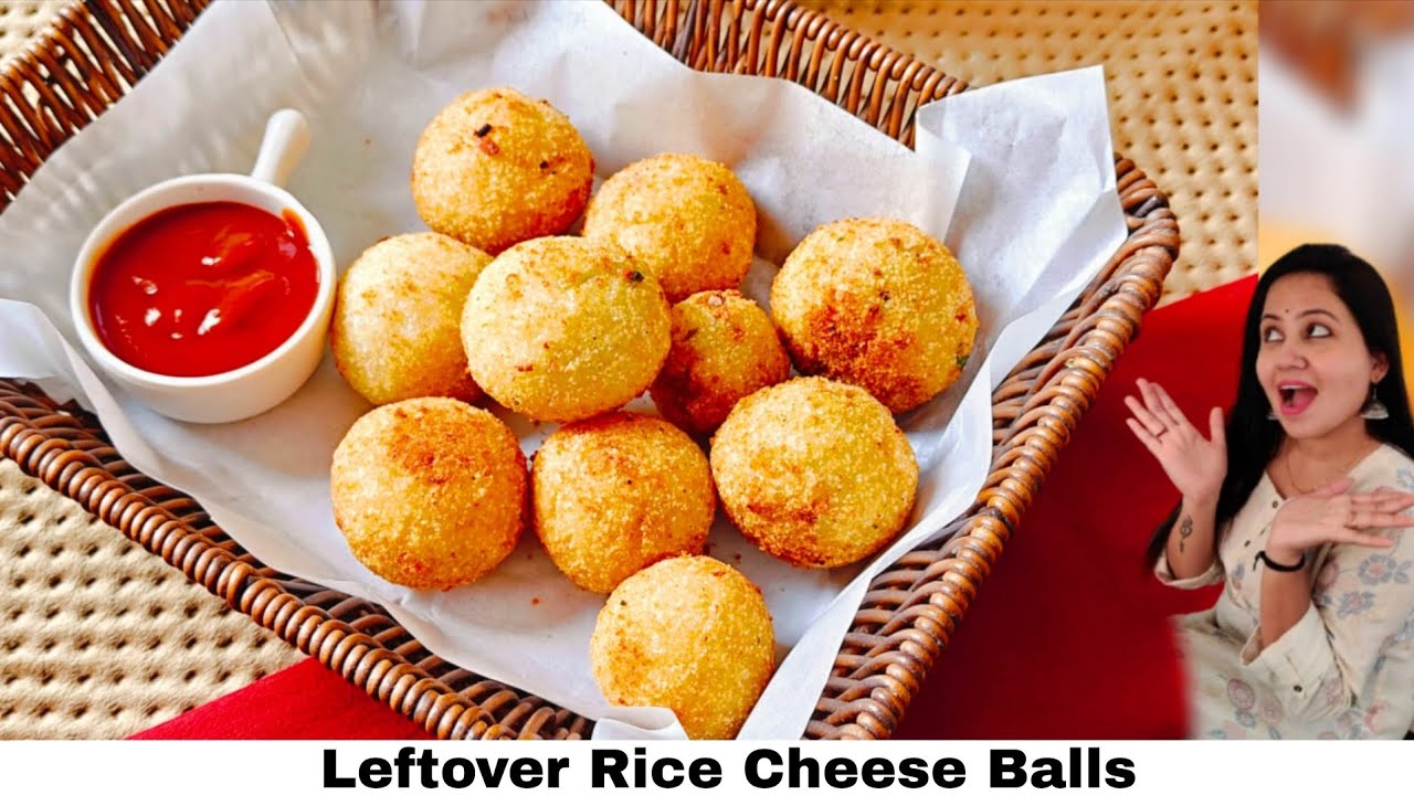 Cheese Balls Leftover Rice | बस 1 Secret Ingredient और क्रिस्पी चीज़ बॉल्स तैयार बिना आलू | Arancini