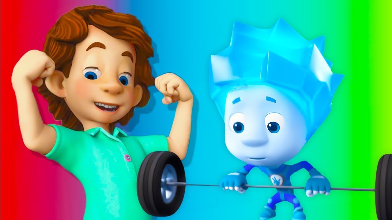 Dźwignia FIXI01_04| Kresk&oacute;wki i filmy edukacyjne dla dzieci | Fiksiki