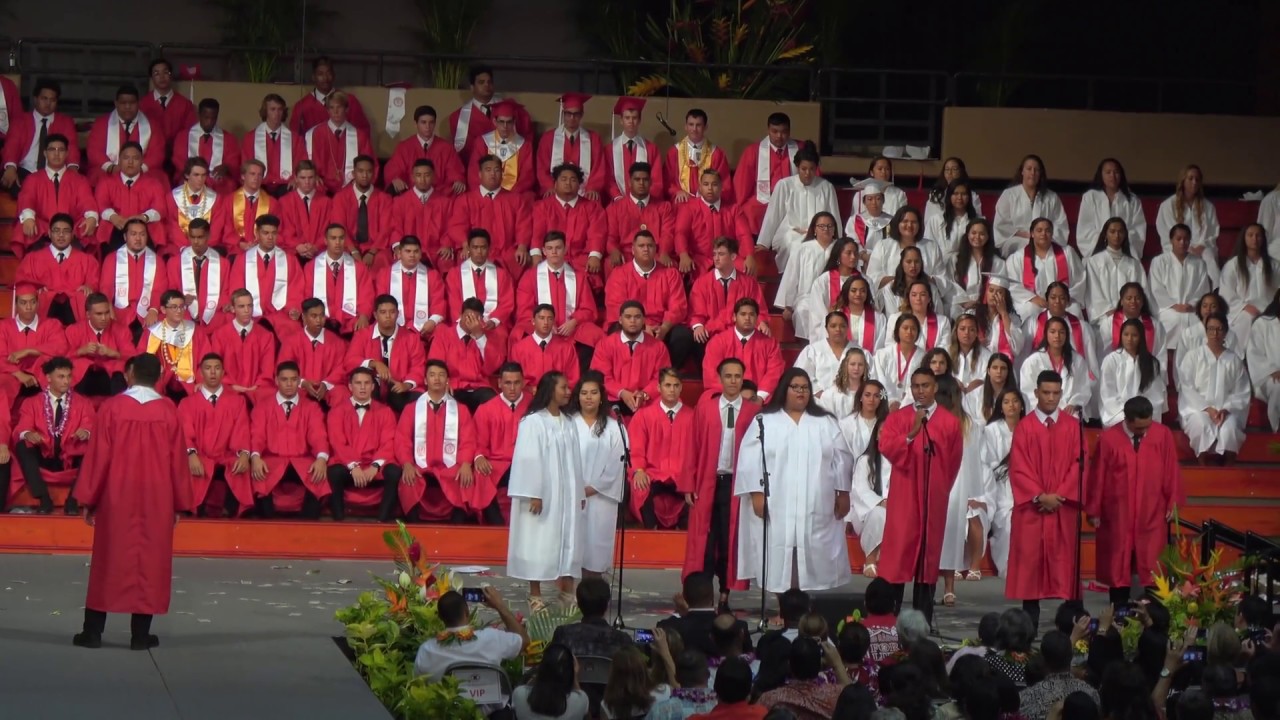 Kahuku Graduation 2017 Senior Medley in 4K