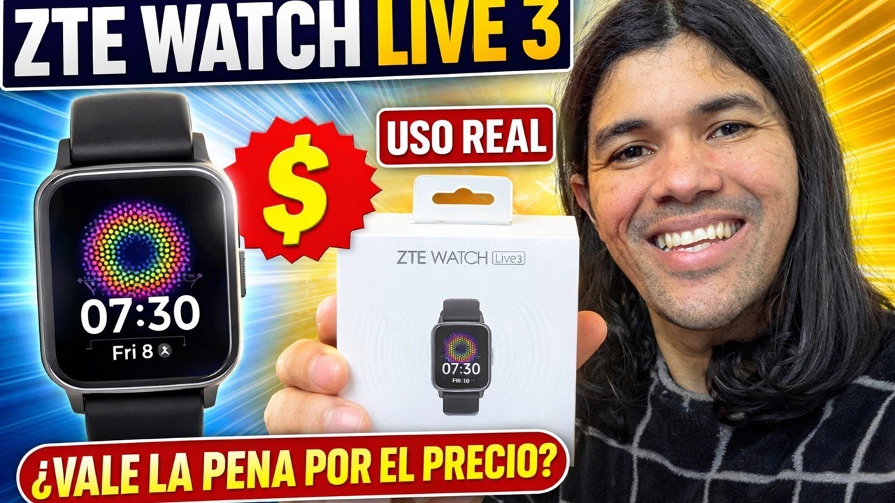 ZTE Watch Live 3: Lo Probé en la Vida Real… ¿El Mejor Smartwatch Barato en 2026?