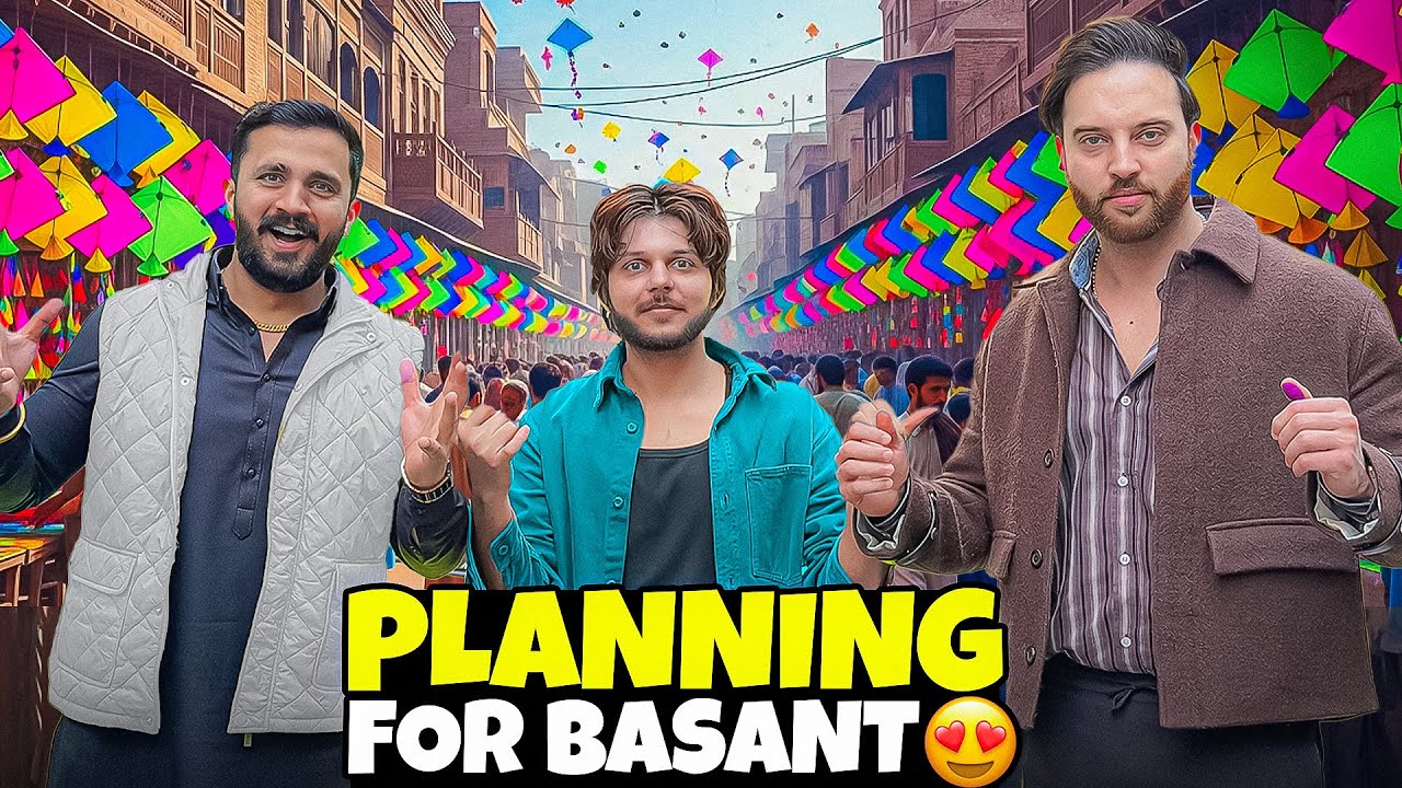 Basant Planning with Rajab and Zarak 😍 Biggest Giveaway on Basant 🤩