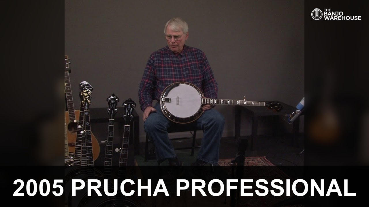 2005 Prucha Professional 5 string Banjo with Geoff Hohwald $2999 BANJO WAREHOUSE ATLANTA b00448