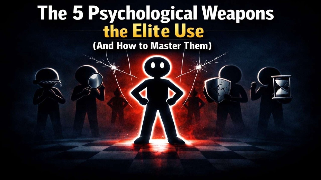 The 5 Psychological Weapons the Elite Use (And How to Master Them)