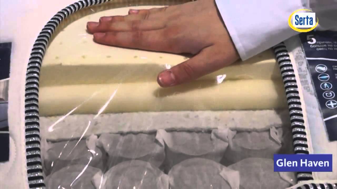 Матрас Аскона Серта Глен Хейвен серии Perfect Sleeper