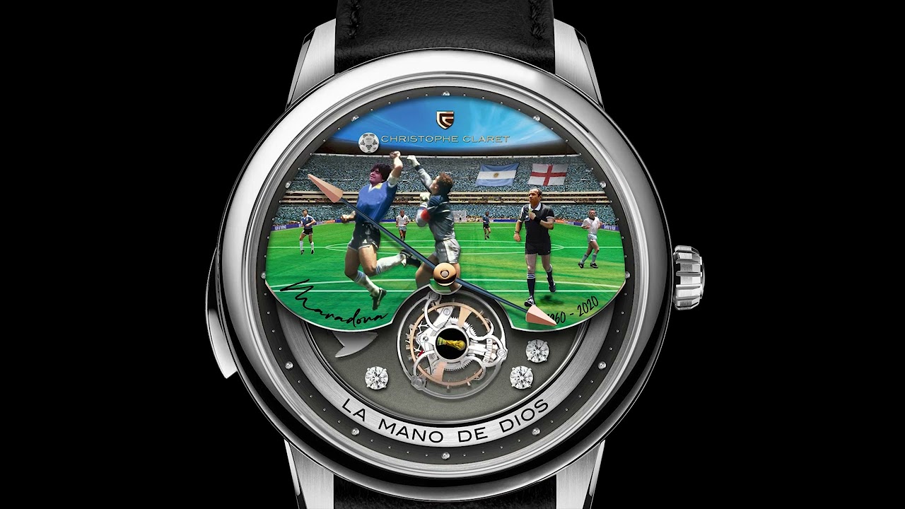 Christophe Claret Maradona Unique Piece In Titanium