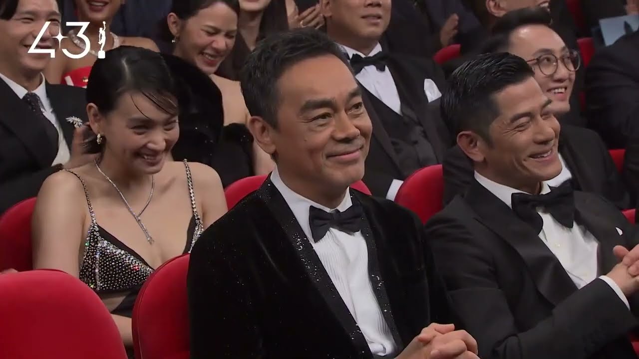 劉青雲 Sean Lau - 第43屆香港電影金像獎 最佳男主角 劉青雲《爸爸》| 頒獎嘉賓 劉嘉玲 | 候選者 林峯 劉青雲 游學修 許冠文 郭富城 | 我要特別多謝爸爸，那一位『爸爸』