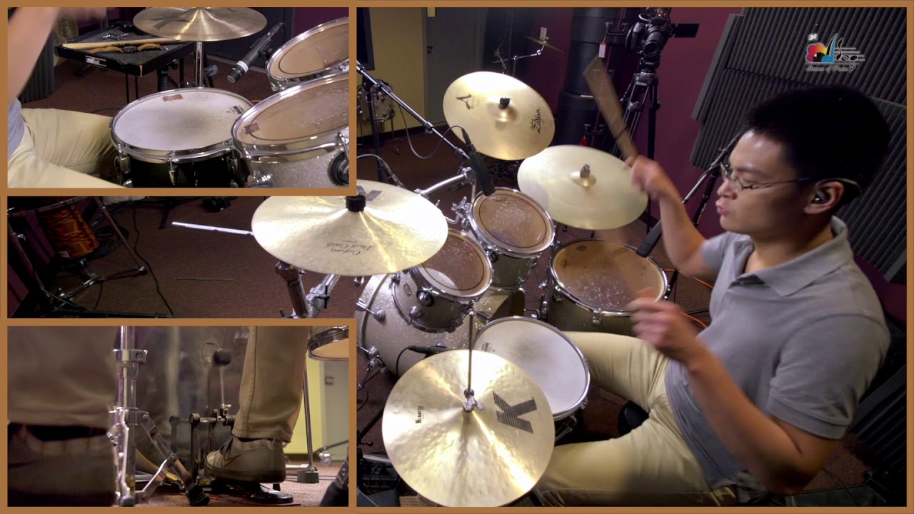 敬拜 101: [君王就在這裡] -  鼓教學 Drum Tutorial