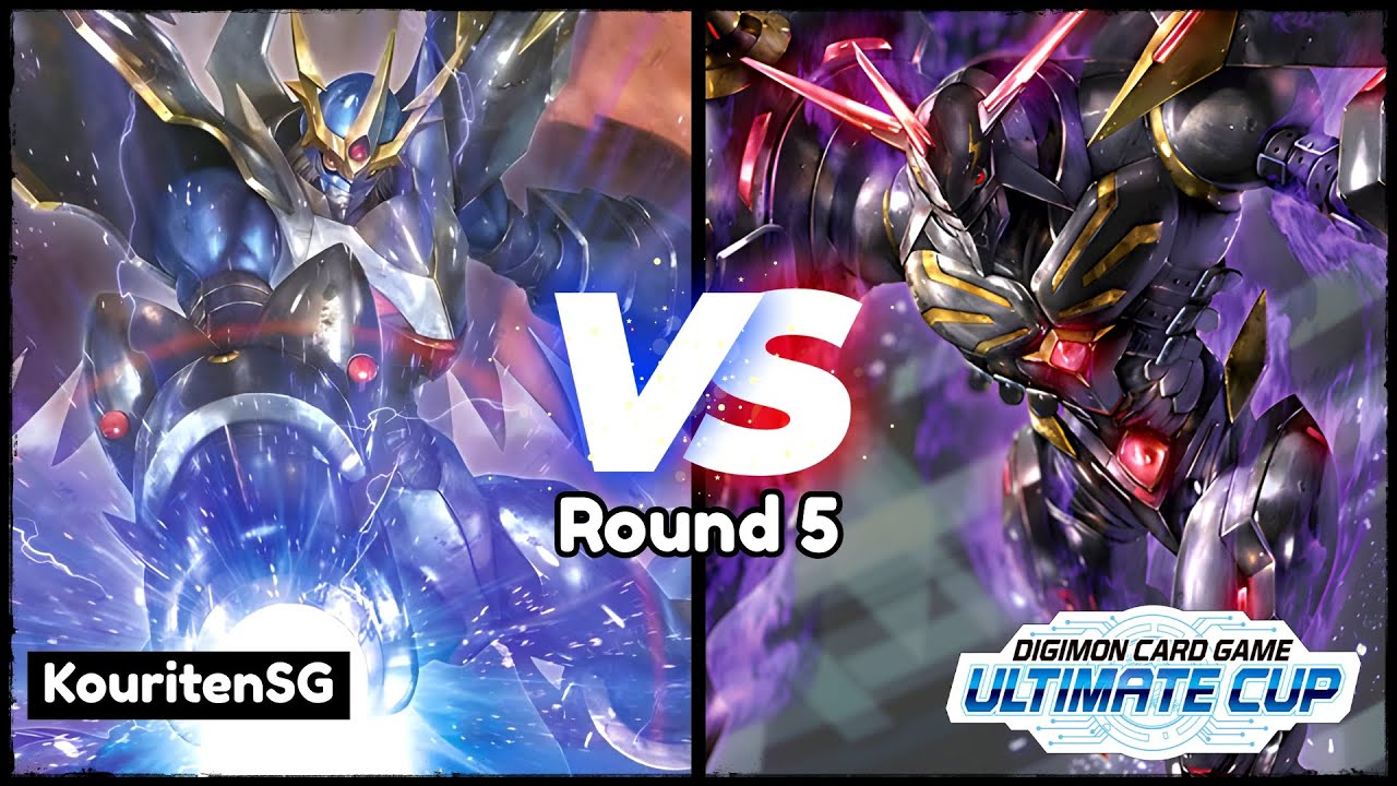 Империалдрамон против Омнимона | Ultimate Cup Сингапур, 5-й раунд (до 1 победы) | Digimon BT23