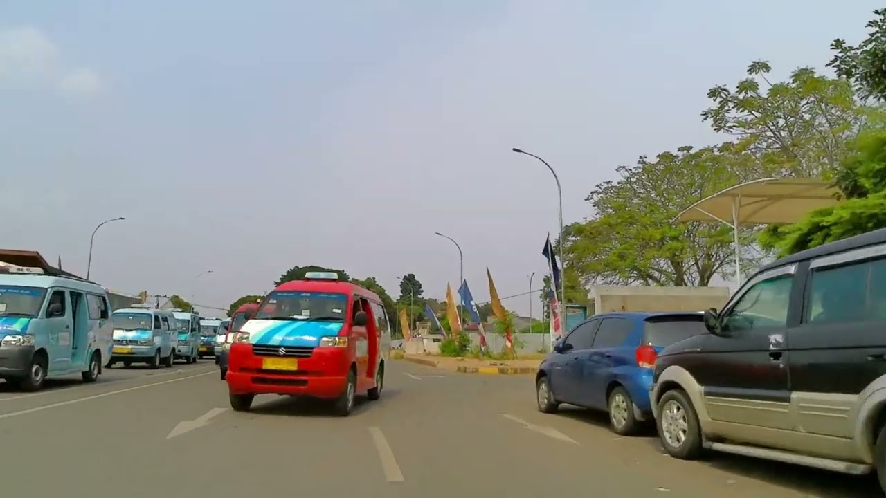 SUASANA DAN KONDISI TERKINI DEPAN JALAN MENARA SAMAWA NUANSA PONDOK KELAPA DUREN SAWIT JAKARTA TIMUR