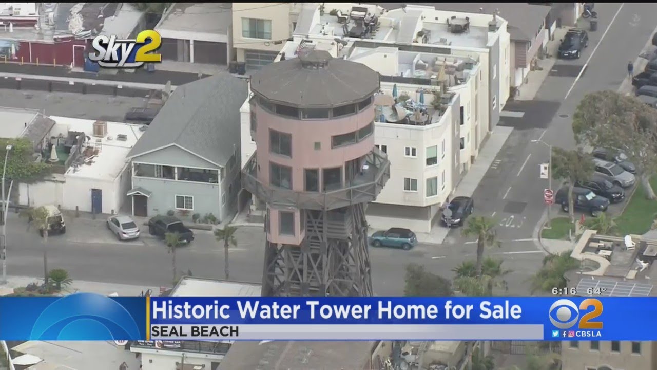 Seal Beach's Historic Water Tower House Hits Market For $5M