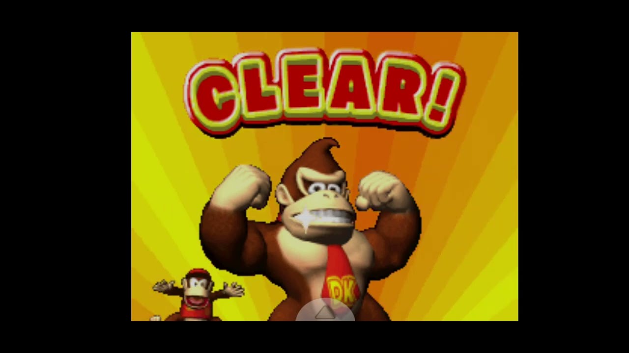 Cool Cool Cave 1-4 [DonkeyKong Jungle Climber] Nintendo DS