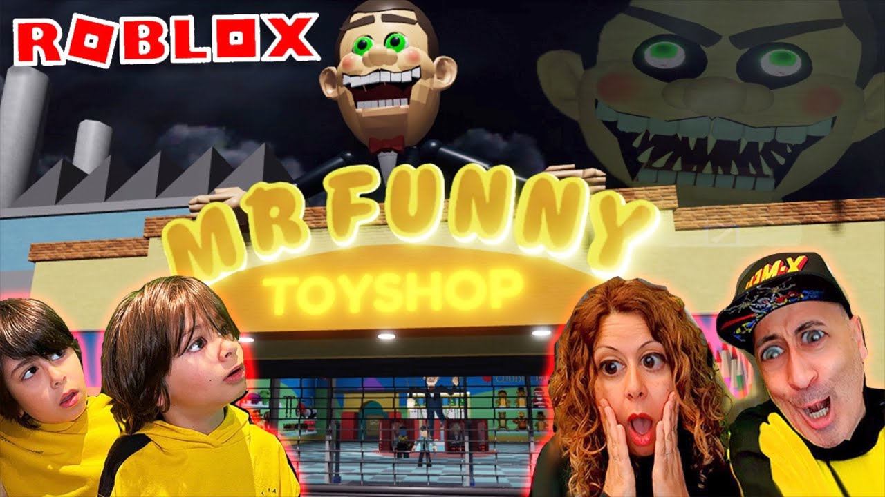 Huimos de la jugueteria de MR FUNNY en ROBLOX