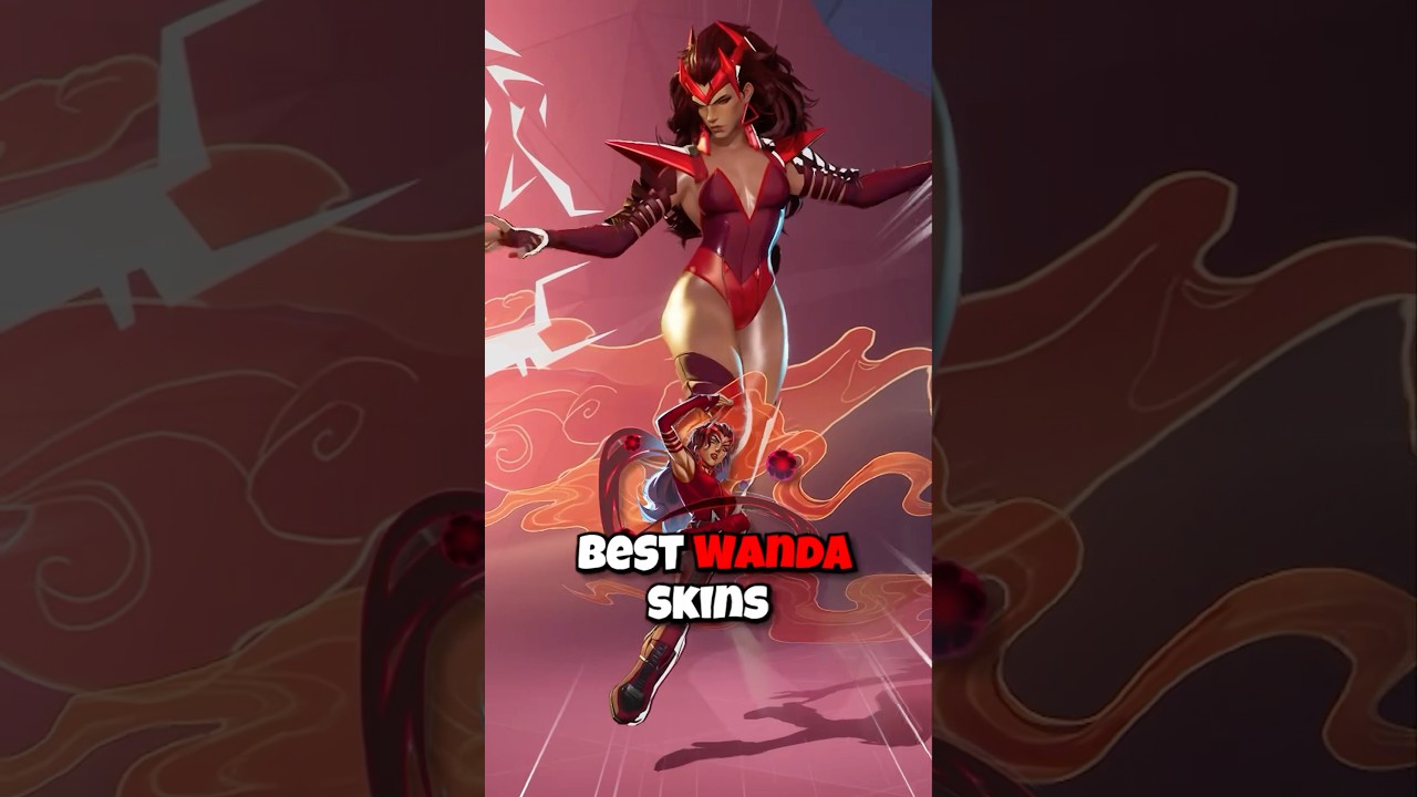 Top 5 BEST Scarlet Witch Skins in Marvel Rivals