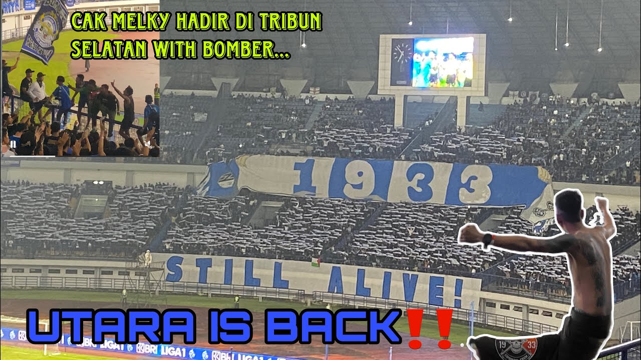 Persib vs bali united. Utara is back,cak melky hadir di tngah" bomber. 