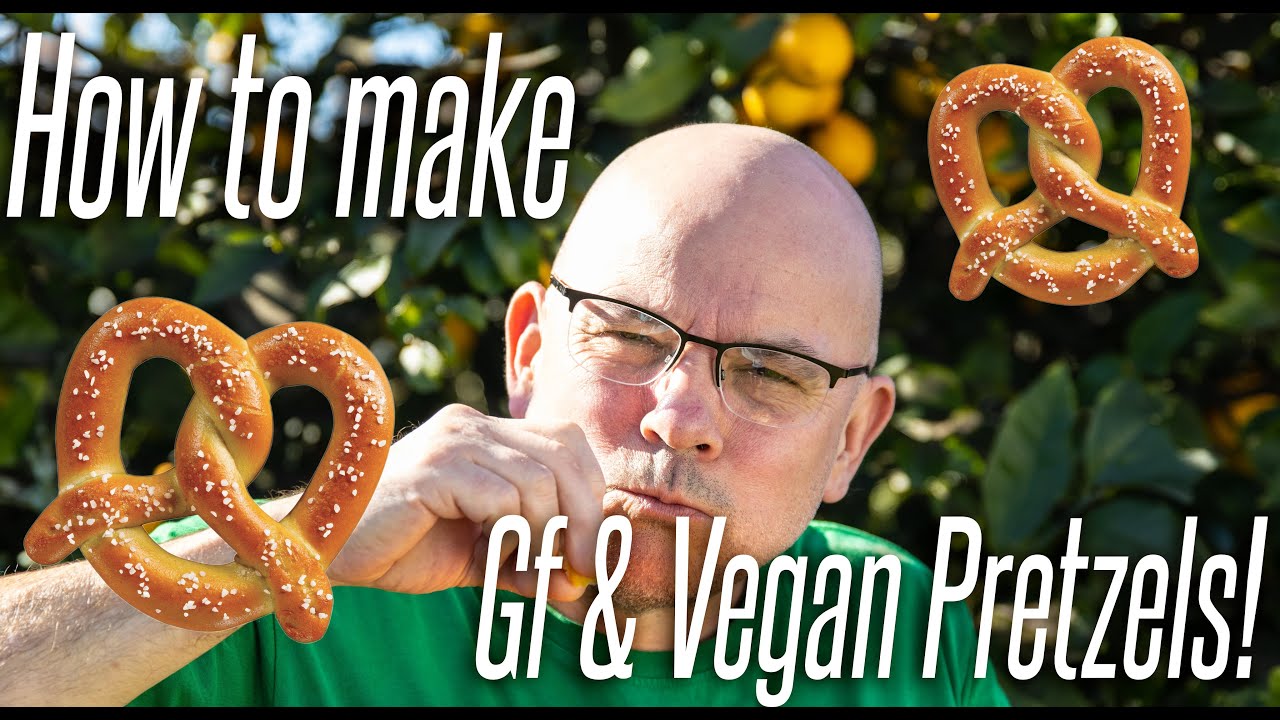 How to make Gluten free VEGAN PRETZELS