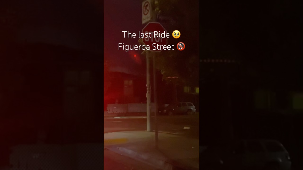 ✨ Los Angeles Night Vibes 🚦 Figueroa Street Drive | Street Life 2025