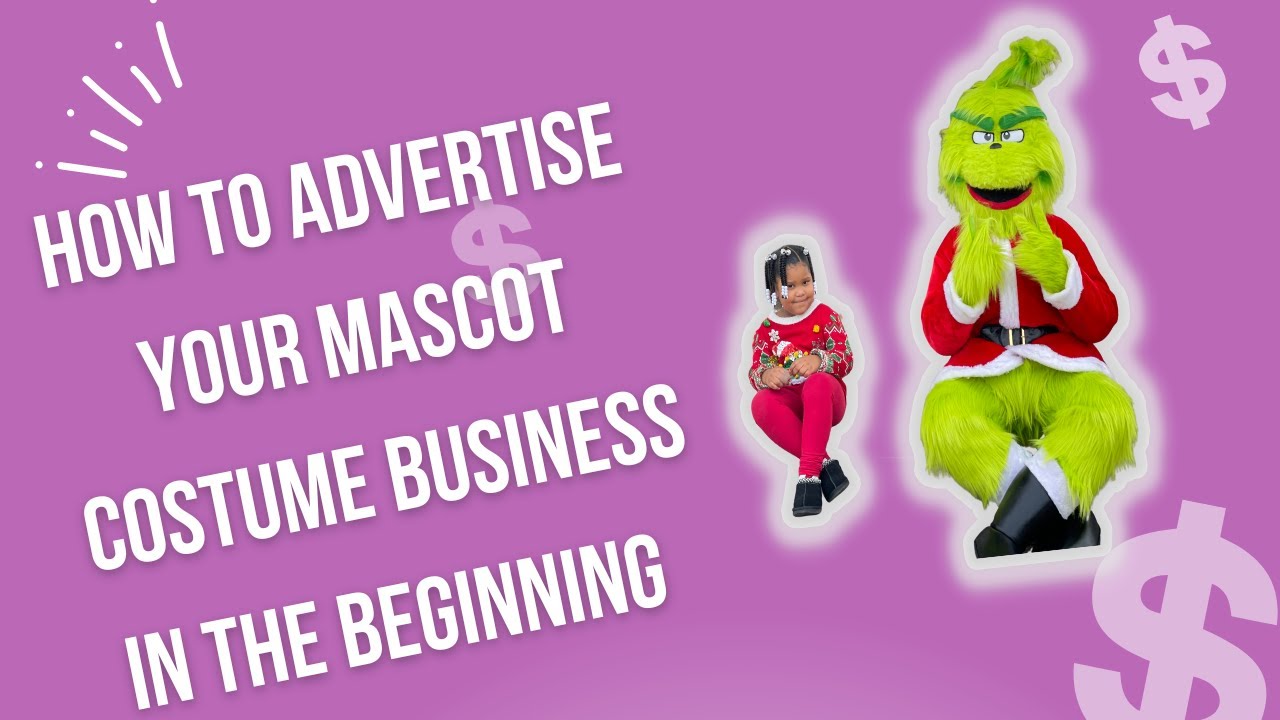 How to advertise your mascot character business, when just starting out