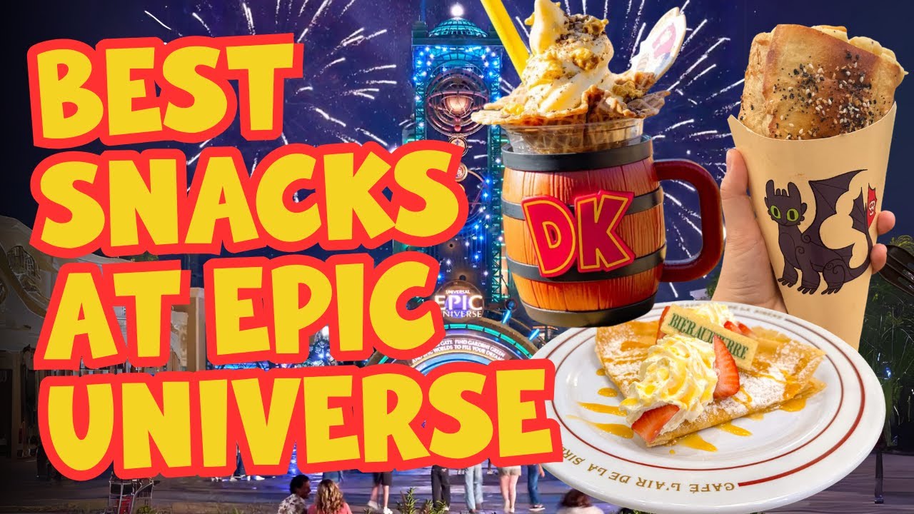 Best Snacks at Epic Universe & What We’re Trying Next