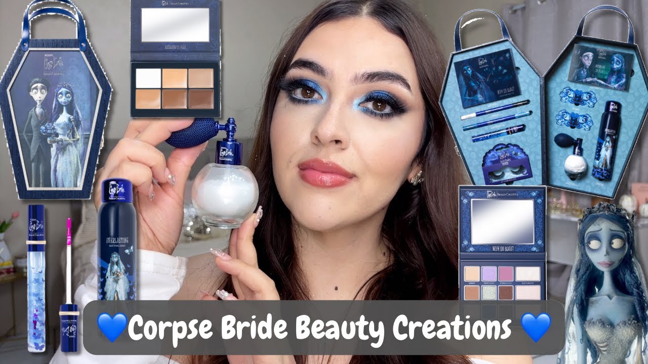 BEAUTY CREATIONS CORPSE BRIDE| RESEÑA COMPLETA 💙👰🏻‍♀️💍
