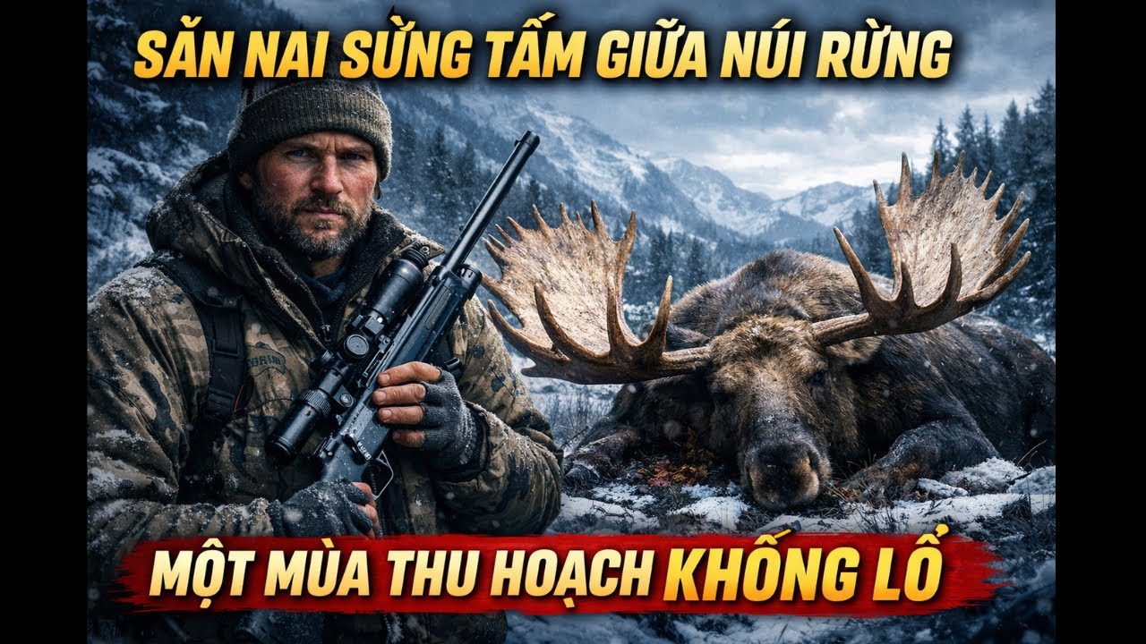 Săn Nai Rừng Tấm Giữa Núi Rừng Một Mùa Thu Hoạch Khổng Lồ! Review 2026