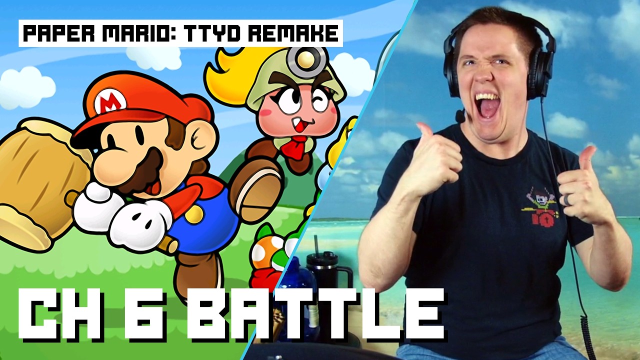 Chapter 6 Battle Theme From Paper Mario: The Thousand Year Door Remake On Drums!