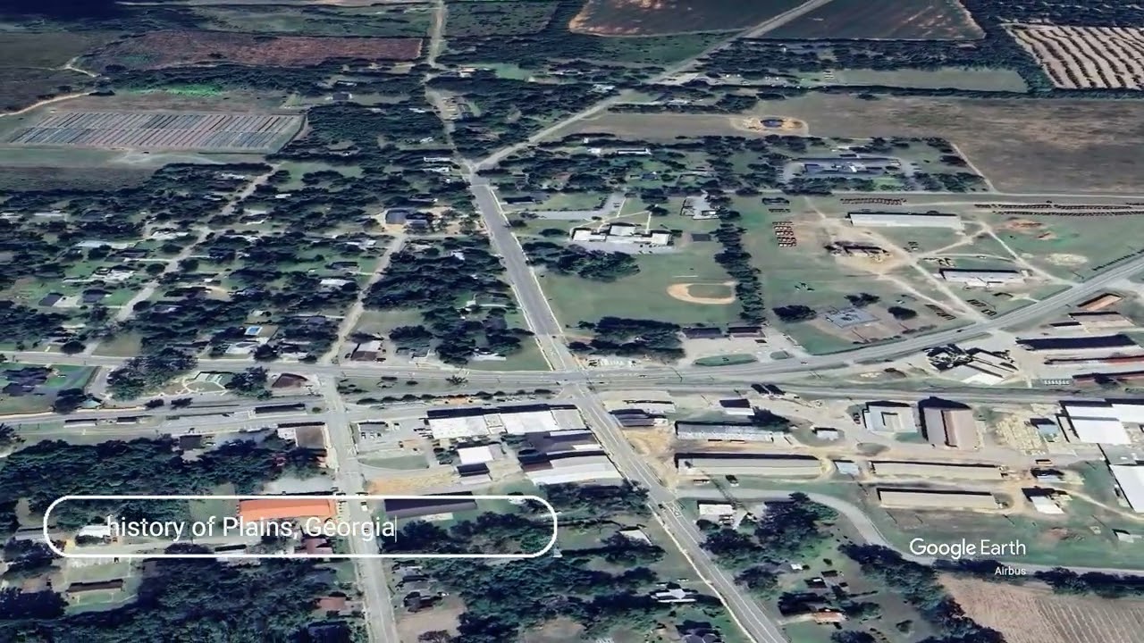 The history of Plains, Georgia