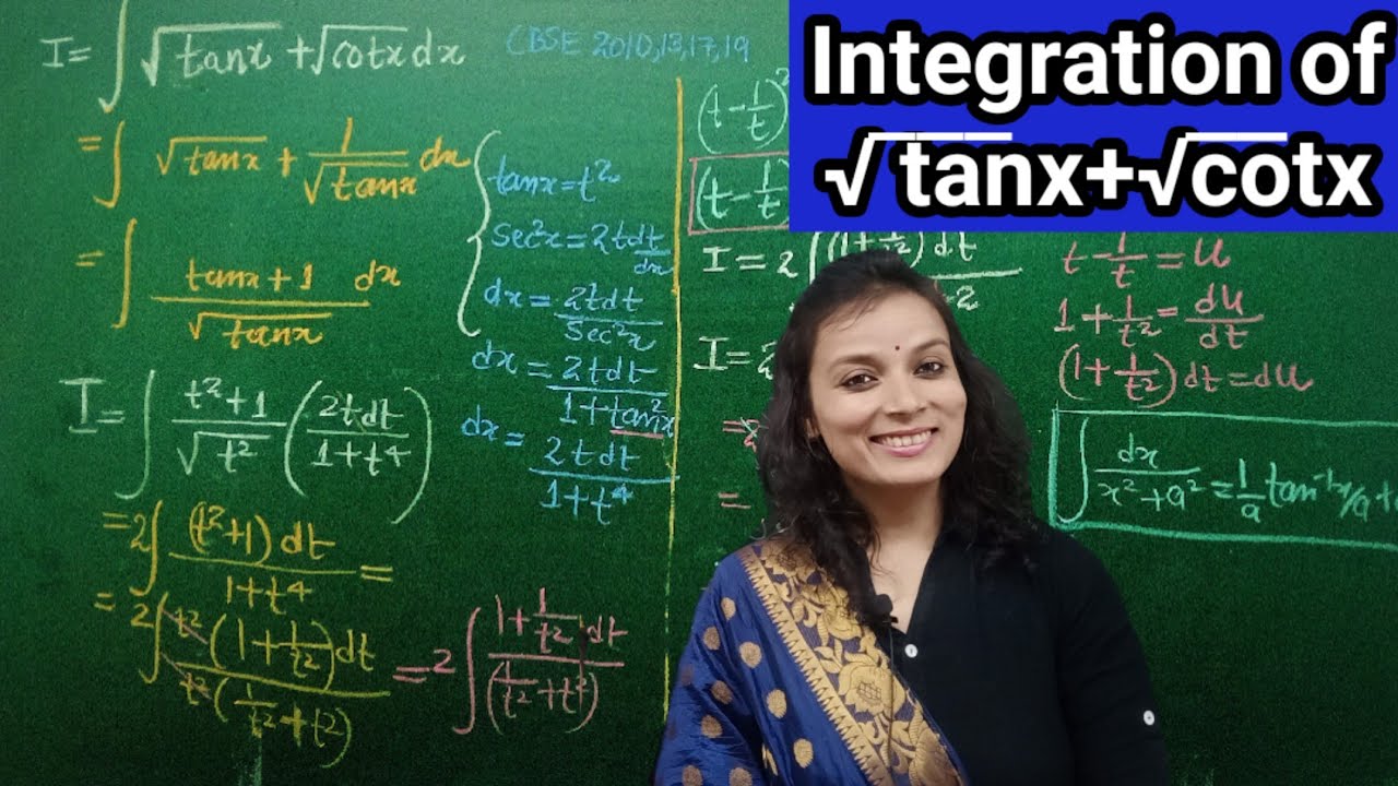 Integration of root tanx+root cotx |An Important Integral with Trick | Maths is Easy