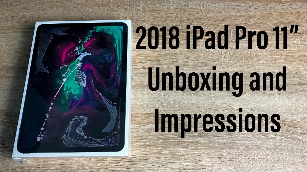 2018 iPad Pro 11
