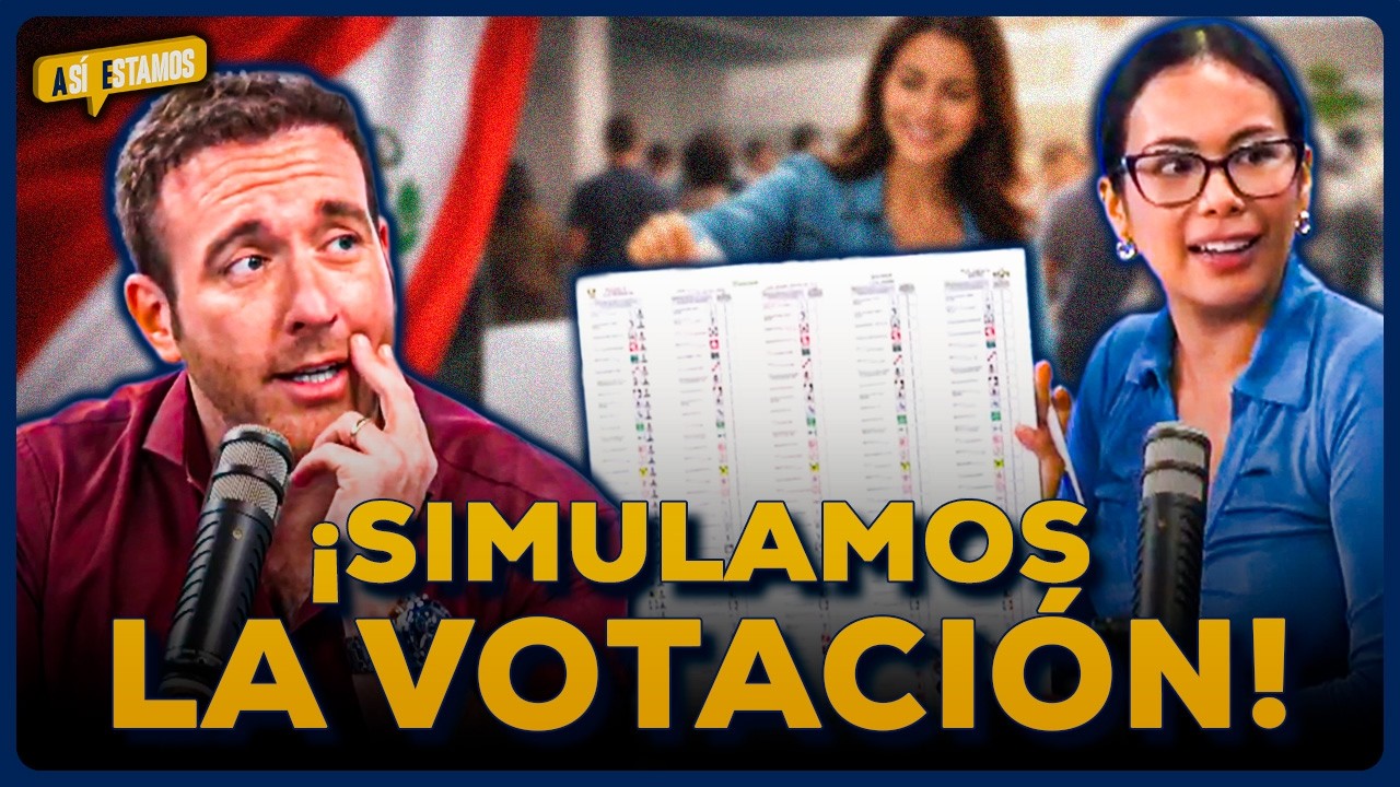 ¿CÓMO VOTAR CORRECTAMENTE?: Simulación para las Elecciones 2026  | SEGMENTO #AsíEstamos