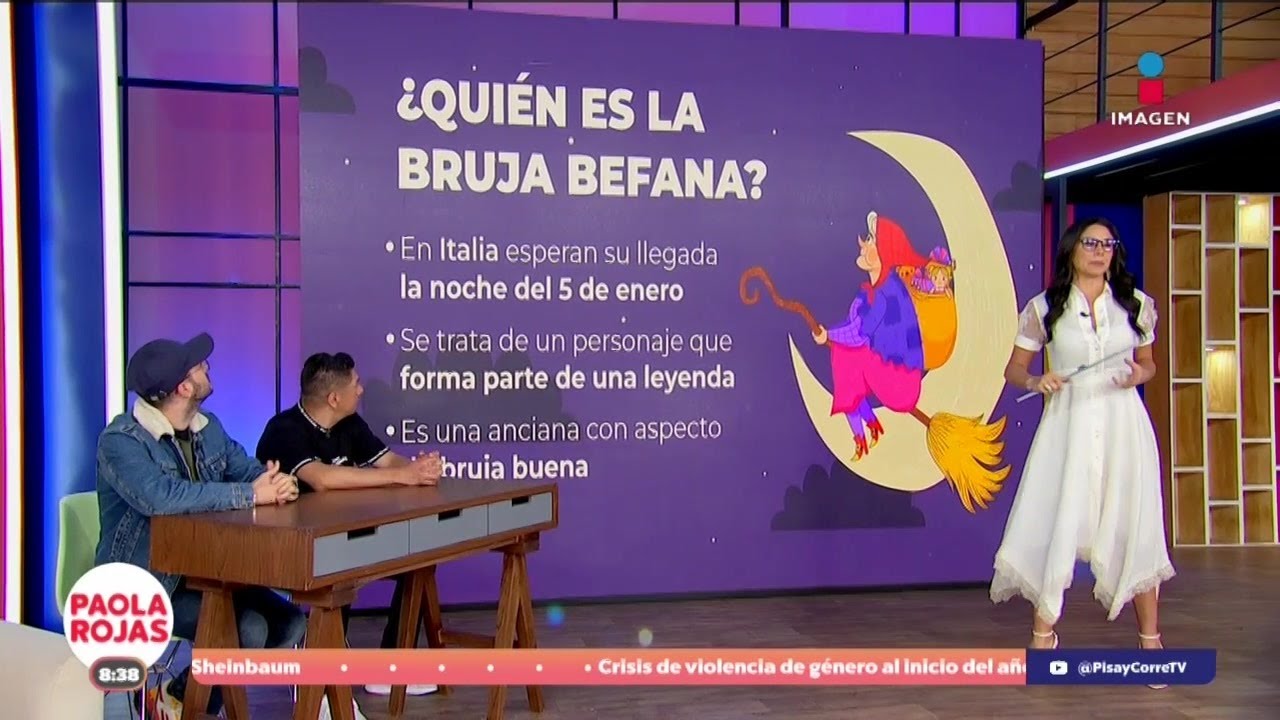 ¿Saben quién es la Bruja Befana? | DPC con Paola Rojas