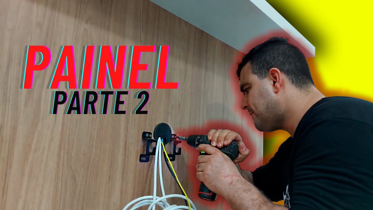 Como montar PAINEL facilmente (Parte 2) - Montagem no Sítio #10 | Marcenaria