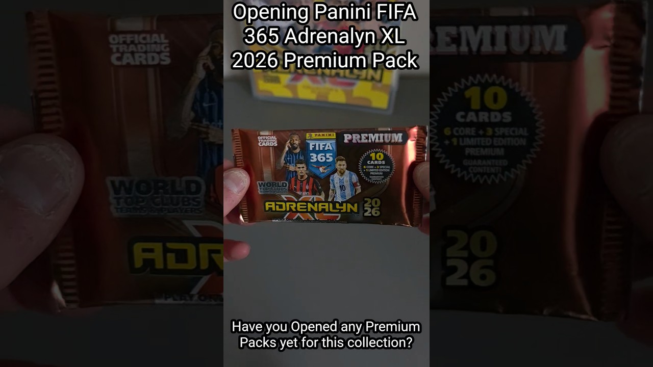 ОТКРЫТИЕ PANINI FIFA 365 ADRENALYN XL 2026 PREMIUM PACK #panini #fifa #adrenalynxl #shorts #teamm...