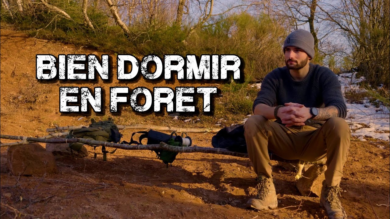 SURVIVRE DANS LA NATURE #7 (le lit de cordes)