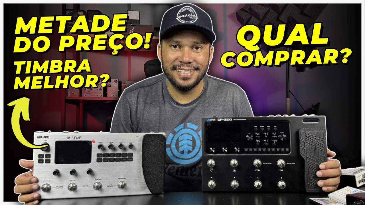 O DOBRO DO VALOR FAZ A DIFERENÇA ? TIMBREI AS DUAS PRA OBSERVAMOS AS DIFERENÇAS MK300 & GP200