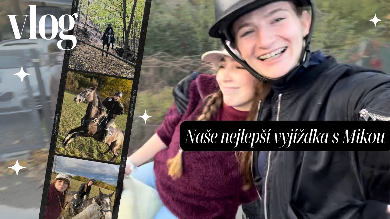 Vlog // Naše (prozatím) nejlepší vyjížďka s Mikou